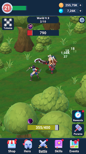 Tap Kahraman: Boşta AFK RPG ekran görüntüsü