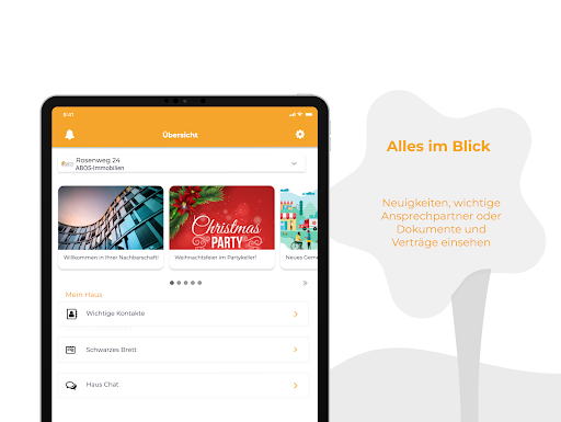 ABOS-Immobilien ekran görüntüsü