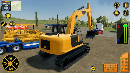 Excavator Crane Road Builder ekran görüntüsü