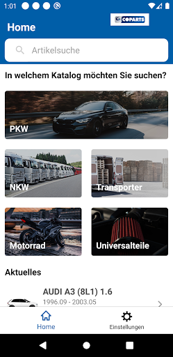 COPARTS Mobile ekran görüntüsü