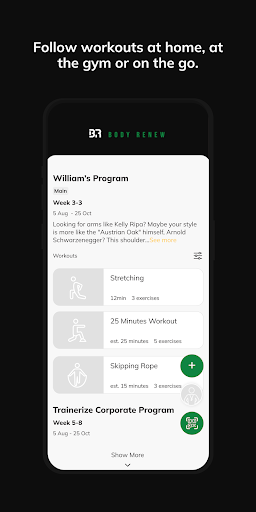 Body Renew Online ekran görüntüsü