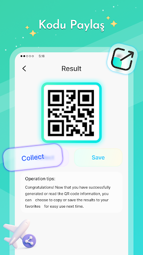 QR Tarayıcı ve Barkod Okuyucu ekran görüntüsü