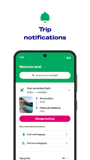 Transavia ekran görüntüsü