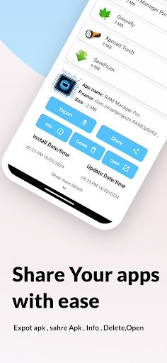 APK Export - Share APK file ekran görüntüsü