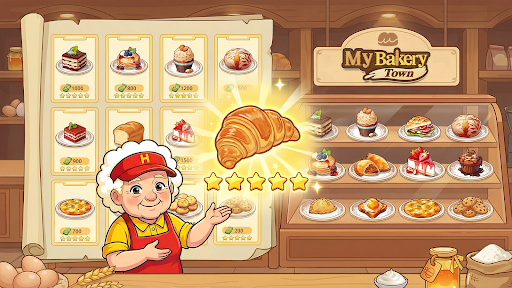 My Bakery Town:Dekor ve Yönet ekran görüntüsü
