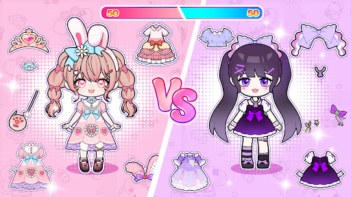 Vlinder Doll: Dress Your Dream ekran görüntüsü