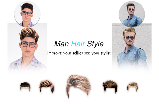 Man HairStyle Photo Editor ekran görüntüsü