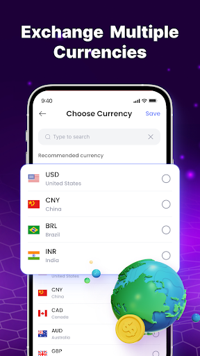 Amazic Currency Converter ekran görüntüsü