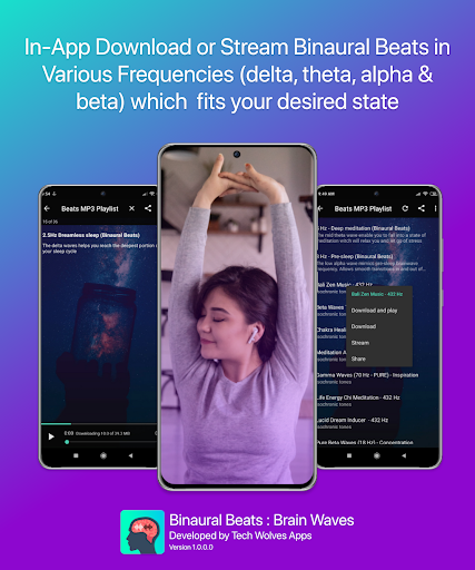 Binaural Beats: Study, Sleep ekran görüntüsü