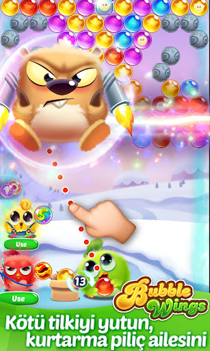 Bubble Wings: bubble shooter ekran görüntüsü