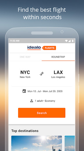 idealo flights: cheap tickets ekran görüntüsü