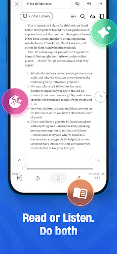 AudioBooks Unlimited to Kindle ekran görüntüsü