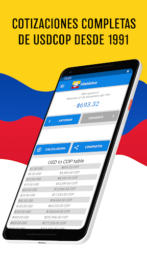 Dolar Colombia ekran görüntüsü