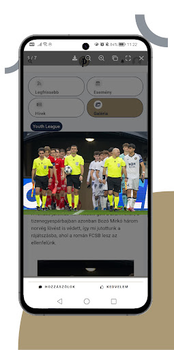 PuskásAkadémia ekran görüntüsü