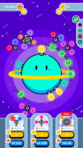 Idle Pocket Planet ekran görüntüsü