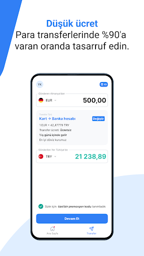 TransferGo: Para Transferi ekran görüntüsü