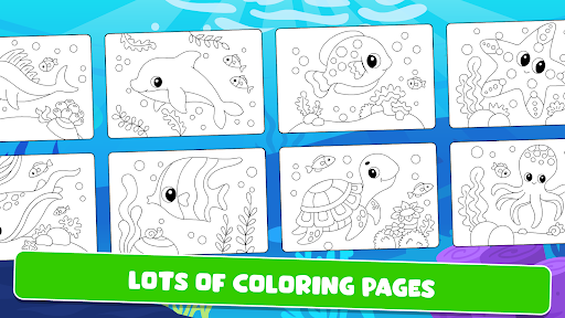Animal Coloring Games for Kids ekran görüntüsü