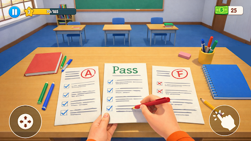 School Teacher Life Simulator ekran görüntüsü