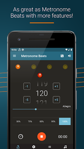 Metronome Beats Pro ekran görüntüsü