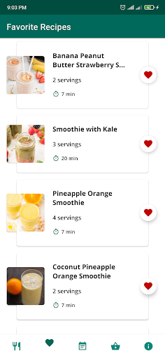 Weight Gain Smoothie Recipes ekran görüntüsü
