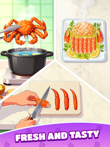 Cooking ASMR Kitchen Cook Game ekran görüntüsü