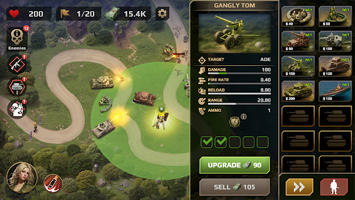 WWII Defense: RTS Strateji ekran görüntüsü