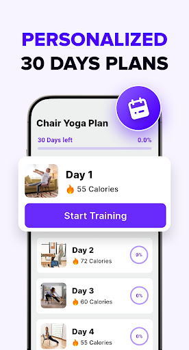 Chair Yoga for Seniors ekran görüntüsü
