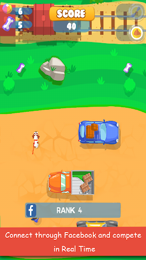 Doggie Run : dog running game! ekran görüntüsü