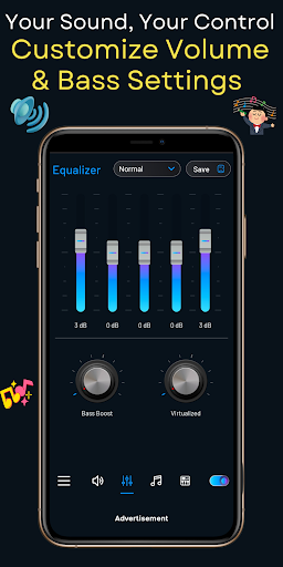 Volume Booster - Equalizer ekran görüntüsü