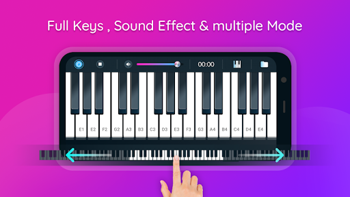 Real Piano Keyboard ekran görüntüsü