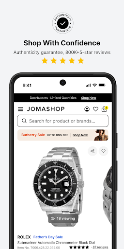 Jomashop - Shop Luxury Fashion ekran görüntüsü