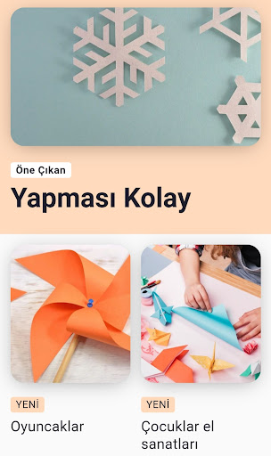 Kağıt El Sanatlarını ekran görüntüsü