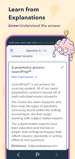 Pocket Prep Nursing School ekran görüntüsü