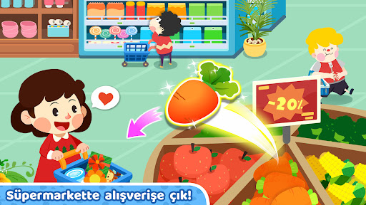 Baby Panda's Town: Sokak ekran görüntüsü