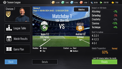 Soccer Dynasty: Club Manager ekran görüntüsü