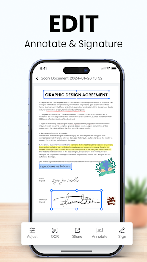 LightPDF Scanner: Scan & OCR ekran görüntüsü