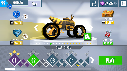 Gravity Rider Zero ekran görüntüsü