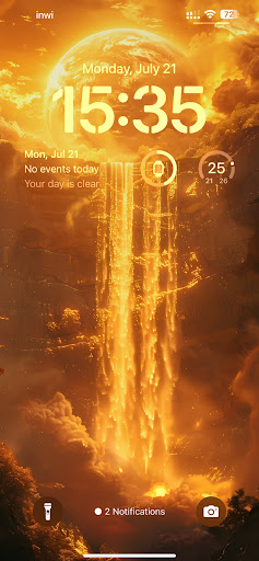 Waterfall Live Wallpaper 4K ekran görüntüsü