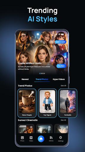 Pixoo-AI Photo&Video Generator ekran görüntüsü