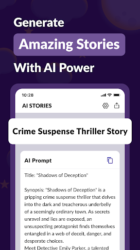AI Story Generator & Maker ekran görüntüsü