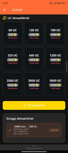 TDM Training and UC Earn ekran görüntüsü