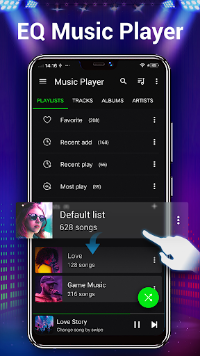 Müzik Çalar - Bas Booster ekran görüntüsü