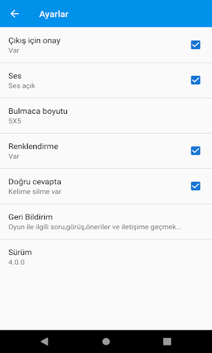 Kelime Bulmaca ekran görüntüsü
