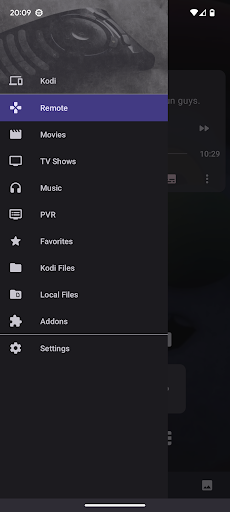 Kore Official Remote for Kodi ekran görüntüsü