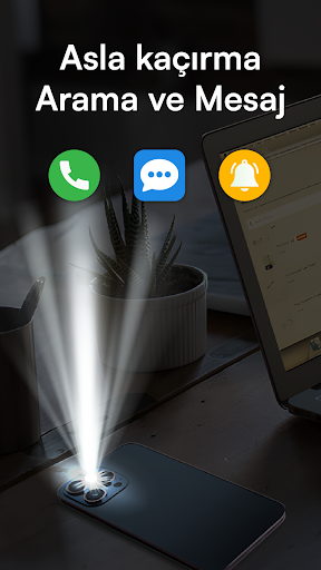 Flash Uyarısı - Arama ve SMS ekran görüntüsü