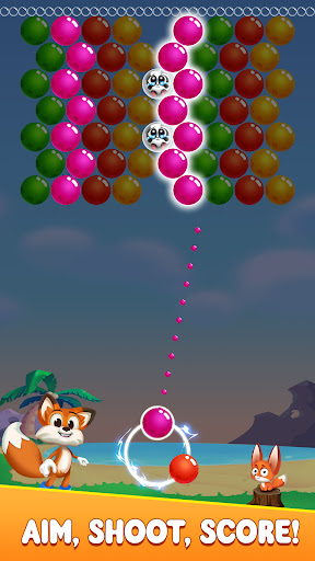 Bubble Shooter: Rescue Panda ekran görüntüsü