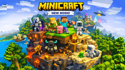 Minicraft Block Craft 3D ekran görüntüsü