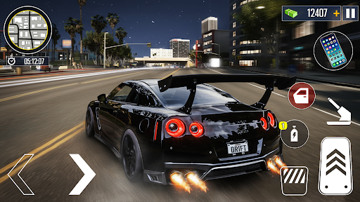 Car Drifting Night Driving 3D ekran görüntüsü