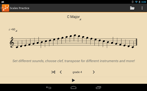Scales Practice Pro ekran görüntüsü