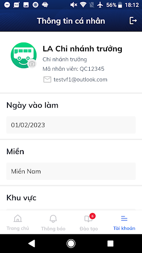 VF Staff XMĐ ekran görüntüsü
